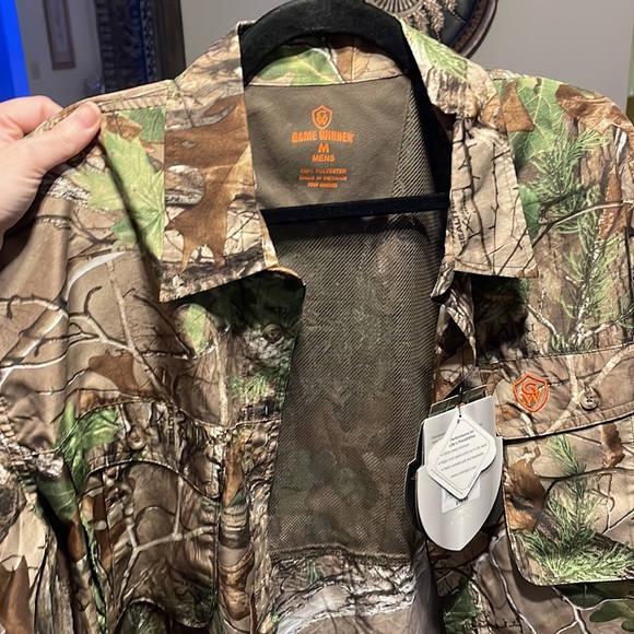 🦌🎣FREE NWT Realtree Game Winner Duracool Hunting/Fishing Shirt - Picture 12 of 12